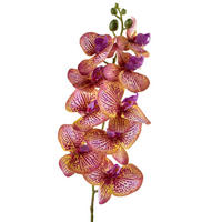 UMĚLÁ ORCHIDEJ Viridis, 90 cm - bílá, plast (90cm) - Mondex