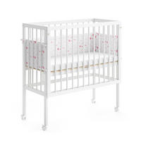 BEISTELLBETT Sophie Weiß 94 x 90 cm 2 Seitenschienen - Weiß, Holz (40/90cm) - VitaliSpa
