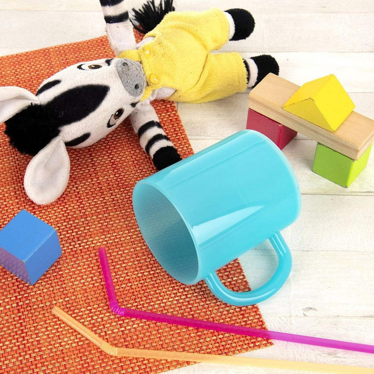 KINDERBECHER, Kunststoff, blau, 270 ml - Lila, Kunststoff (0.27L) - Orion 