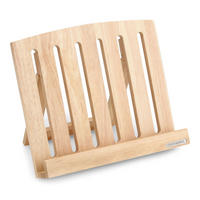 KOCHBUCHHALTER, Gummibaumholz - Braun, Holz (24/5/29cm) - Continenta