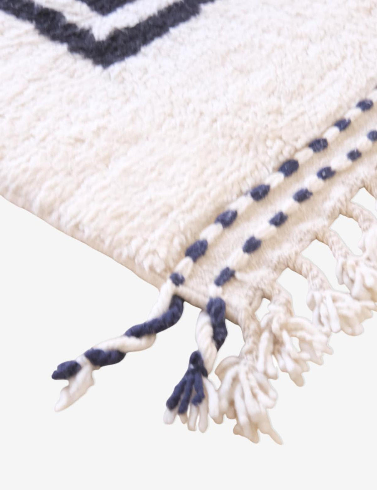 BERBERTEPPICH modern Wolle 175x 268 cm - Schwarz, Naturmaterialien (175/268cm) - AFK Living