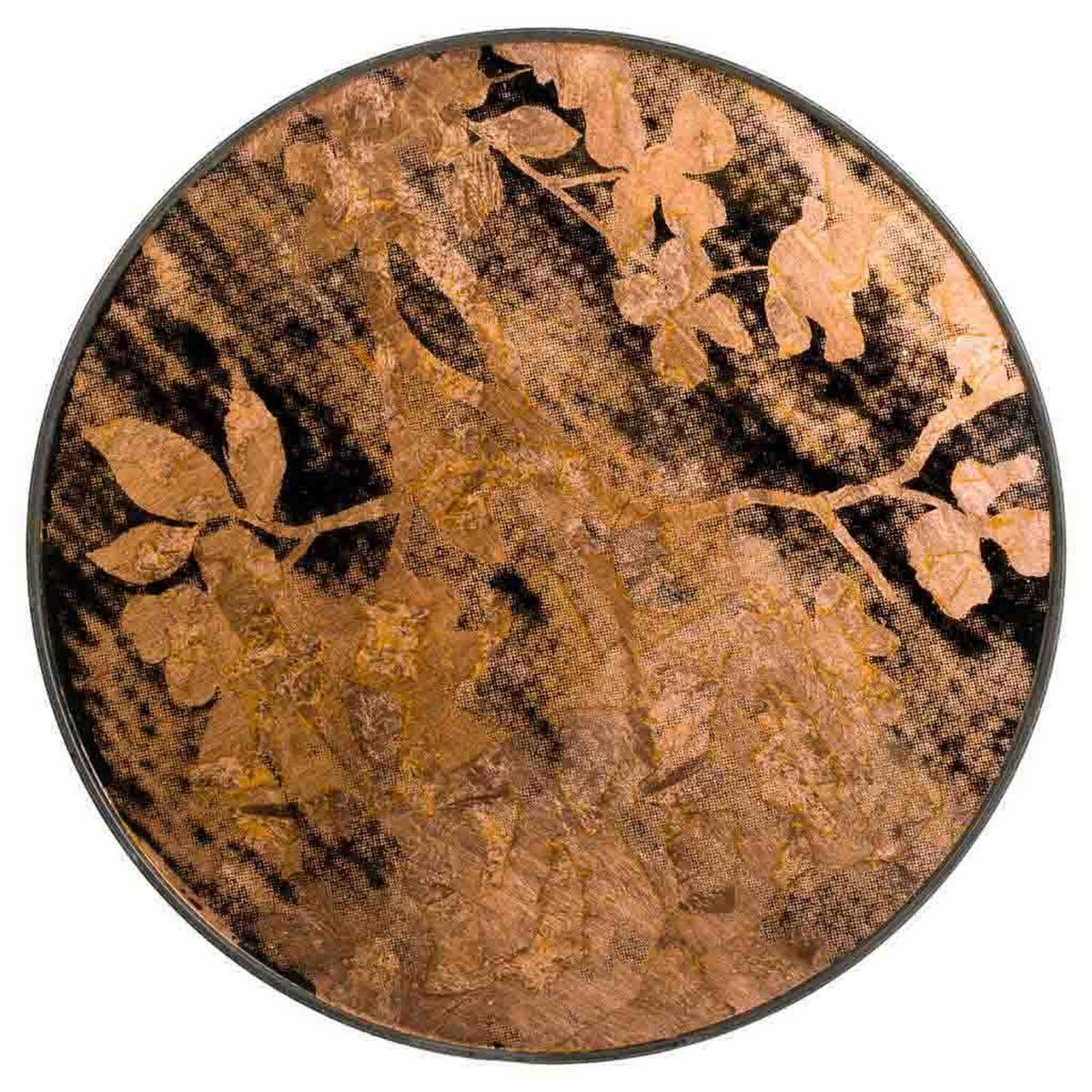 TISCH aus Metall, golden, 2-tlg. - Goldfarben, Metall (47/47/72cm) - Wanderlust