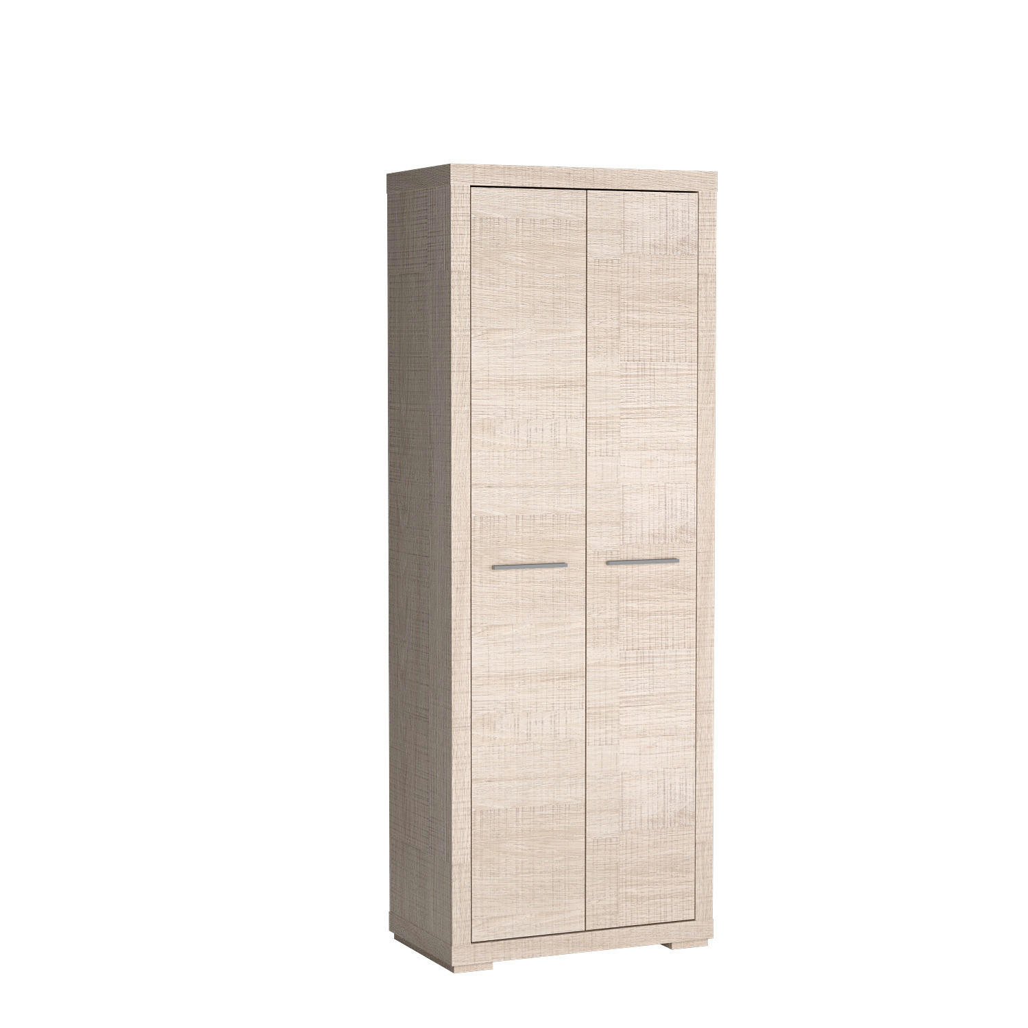 Masseno Drehtürenschrank Eiche 70x192x40.5 cm