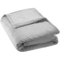 KUSCHELDECKE ,inklusive Tragetasche,grau - Grau, Textil (240/220cm) - tectake