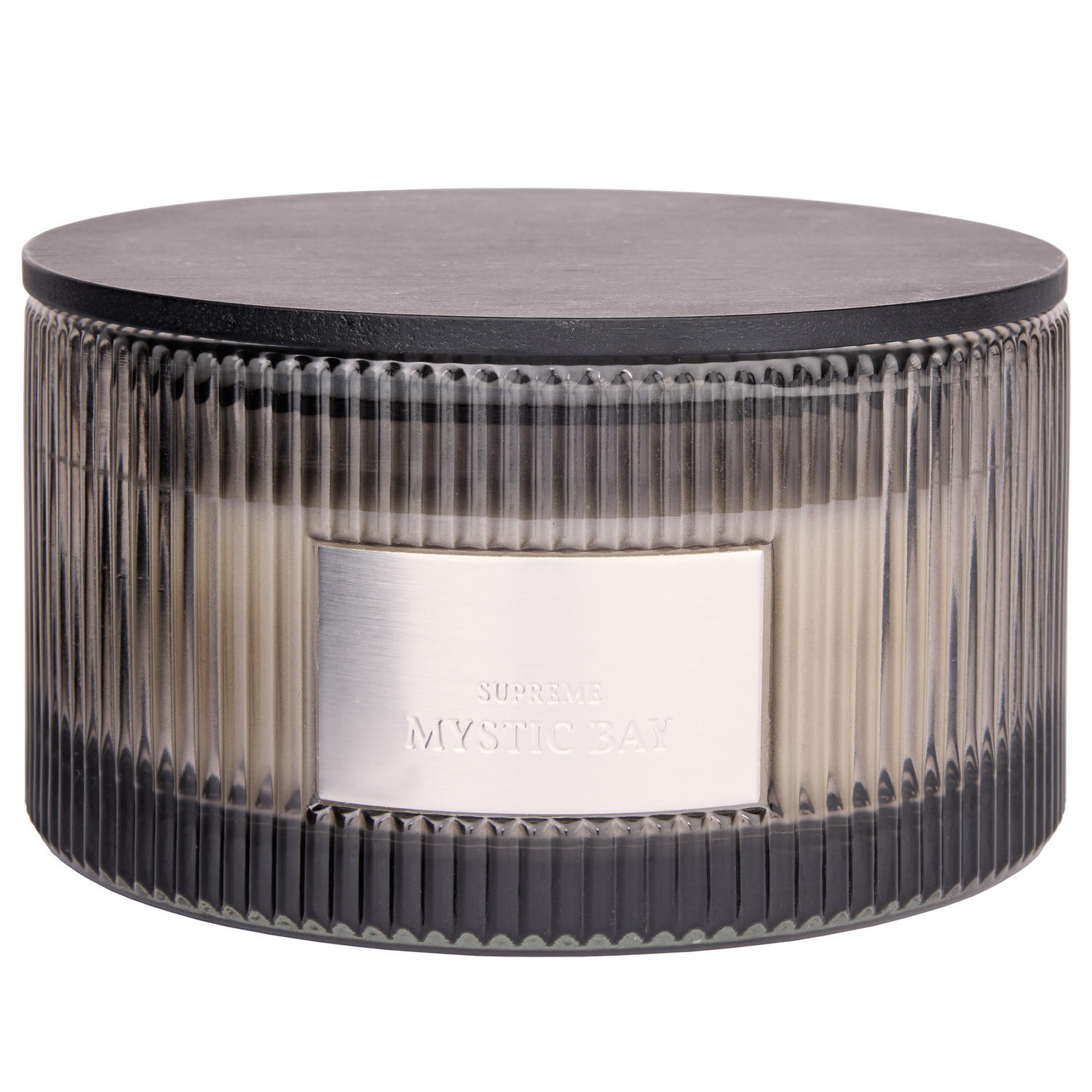 DUFTKERZE Supreme Mystic Bay - Dunkelgrau, Glas (9cm) - Butlers