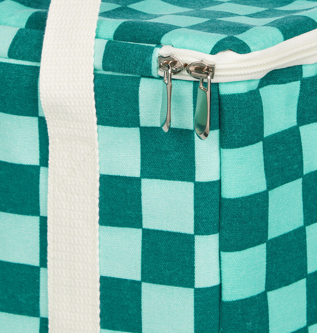 KÜHLTASCHE Keep Cool - Petrol, Textil/Metall (18/20/29cm) - Butlers