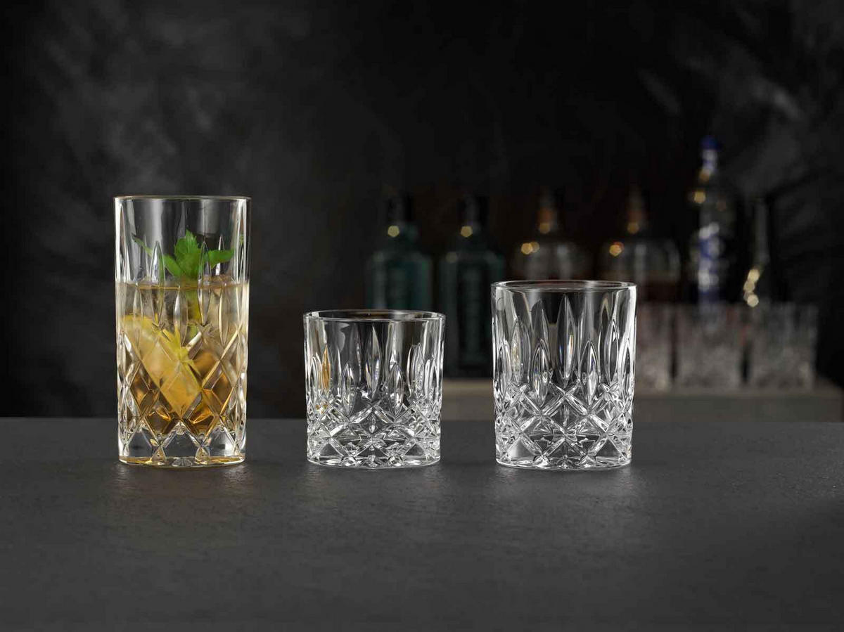WHISKYGLÄSER Noblesse transparent 245 ml 4-tlg. - Transparent, Glas (0.245L) - Nachtmann