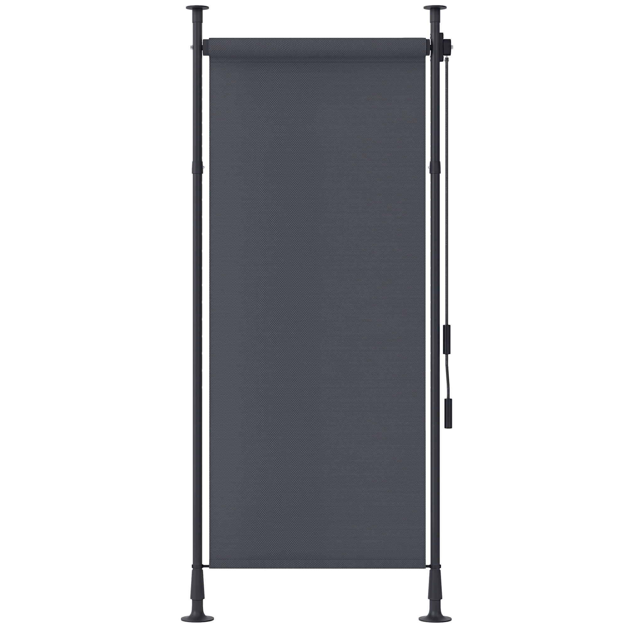FREISTEHENDE freistehende DE-10619 Dunkelgrau - Dunkelgrau, Metall (2.8/310/120cm) - ComfortXL