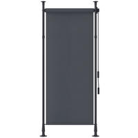 FREISTEHENDE freistehende DE-10619 Dunkelgrau - Dunkelgrau, Metall (2.8/310/120cm) - ComfortXL
