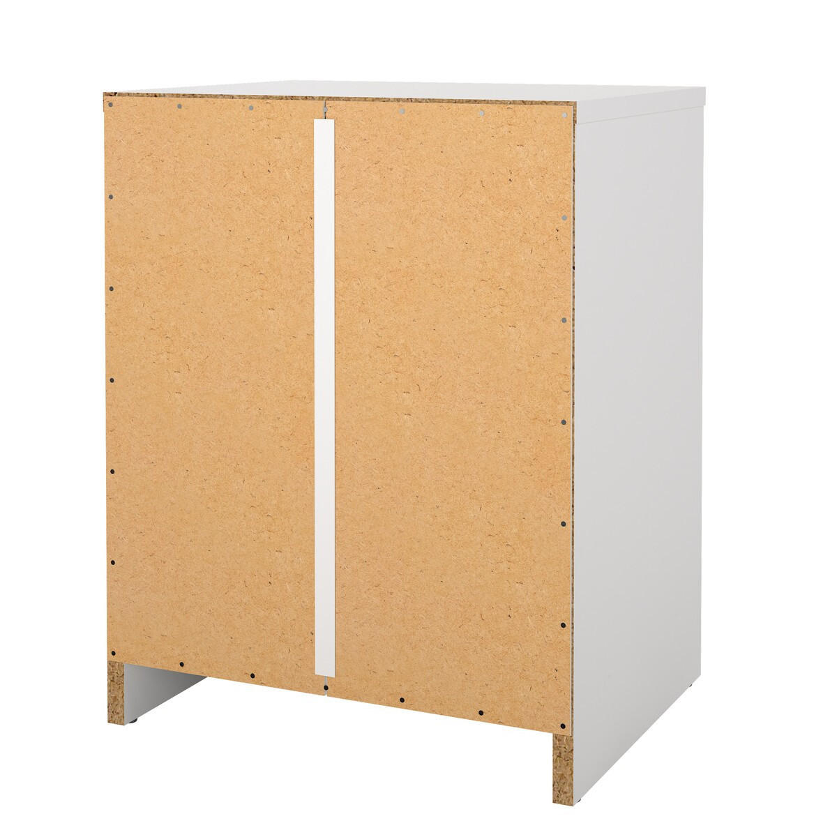 50. NACHTTISCH mit 1 Schublade und 1 Fach lise 37,9/30,1/48,4 cm - Weiß, Holzwerkstoff (30.1/48.4/37.9cm) - Calicosy