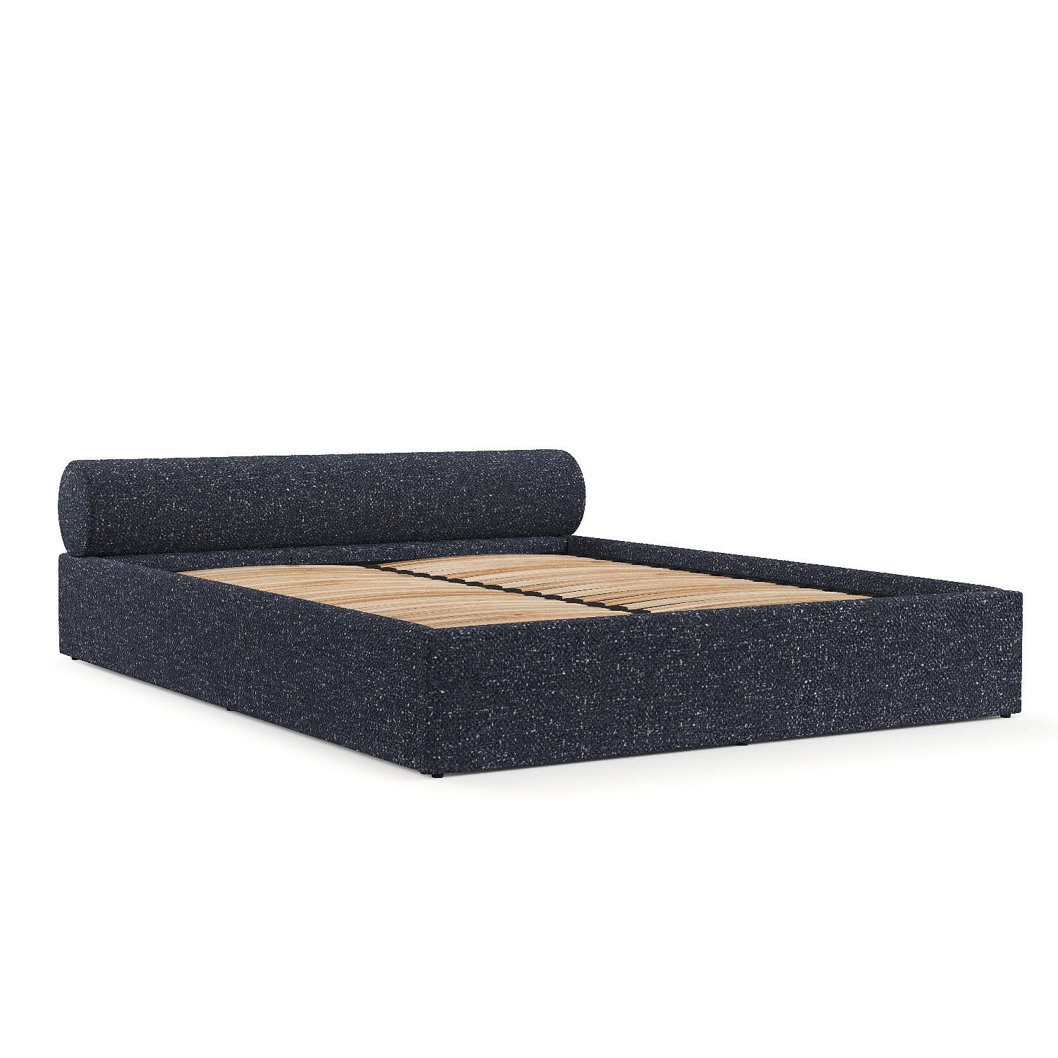 AltaBeds ČALOUNĚNÁ POSTEL SOLVO 140/200 cm Tmavě modrá