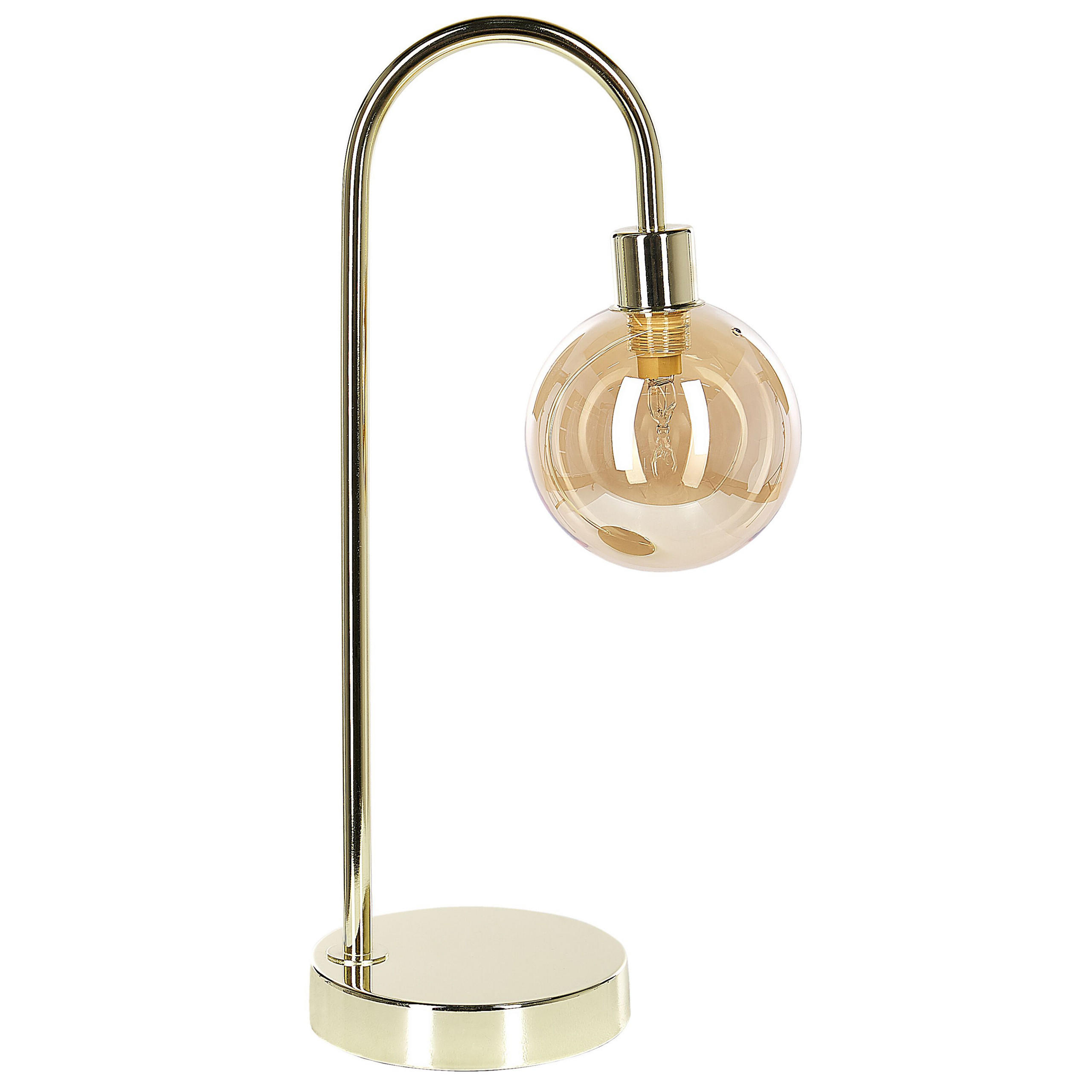 TISCHLAMPE Ramis 13/13/41 cm - Goldfarben, Metall (13/13/41cm) - Beliani
