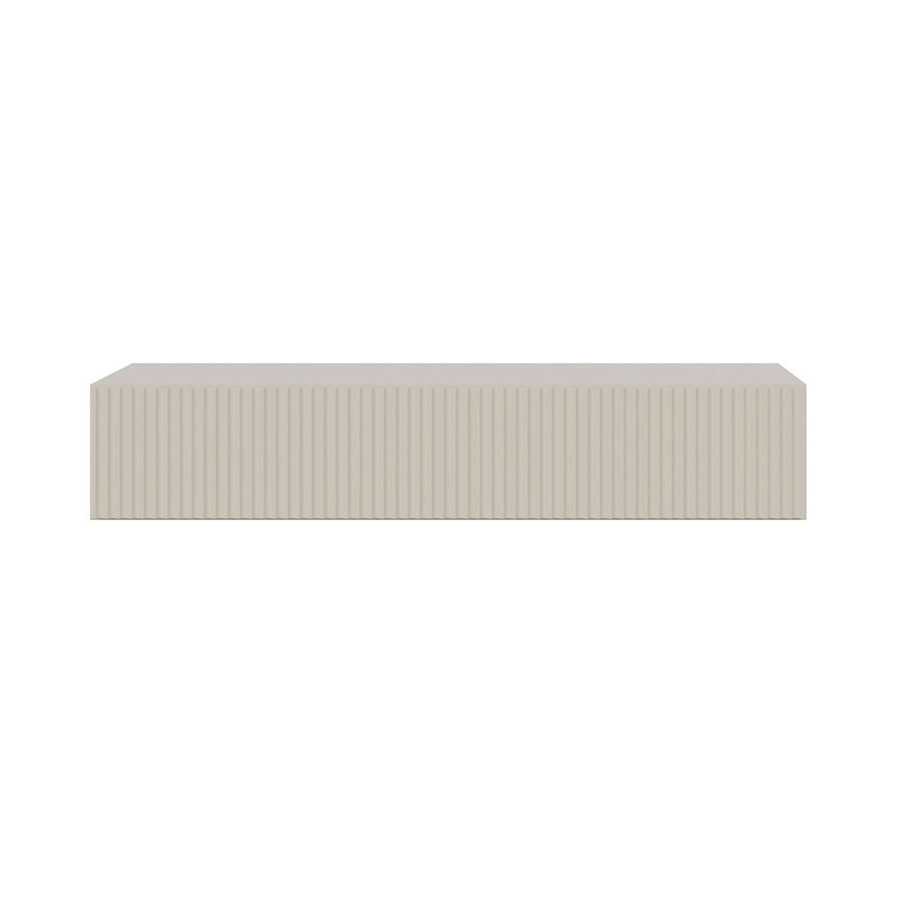 KONSOLENTISCH Veldio Graubeige 90 cm - Greige, Holzwerkstoff (35.6/90/17cm) - Selsey