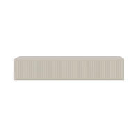 KONSOLENTISCH Veldio Graubeige 90 cm - Greige, Holzwerkstoff (35.6/90/17cm) - Selsey