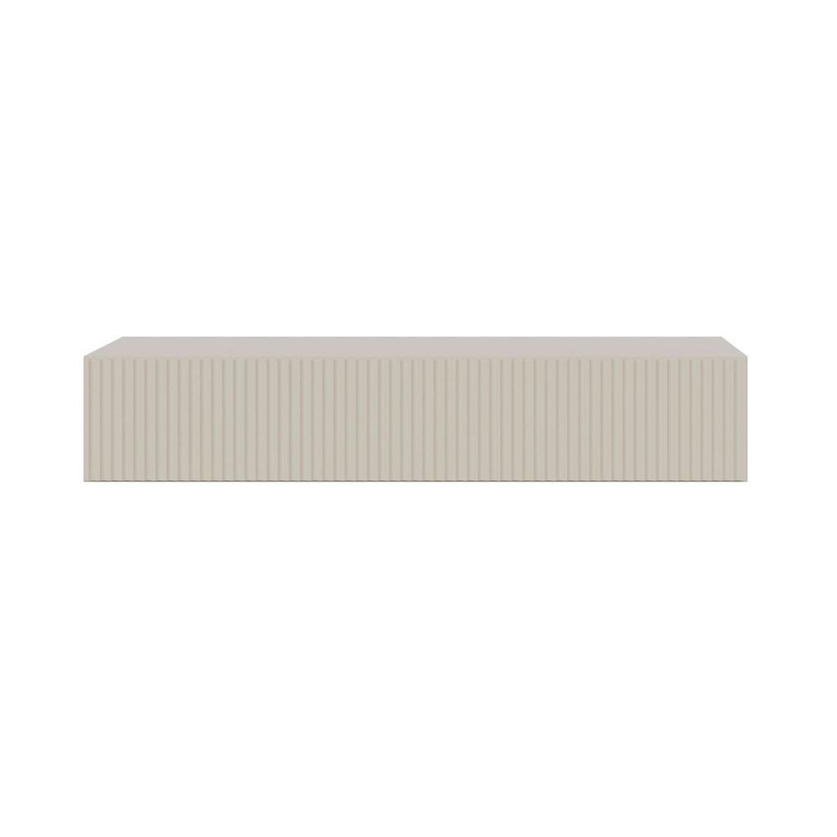 KONSOLENTISCH Veldio Graubeige 90 cm - Greige, Holzwerkstoff (35.6/90/17cm) - Selsey