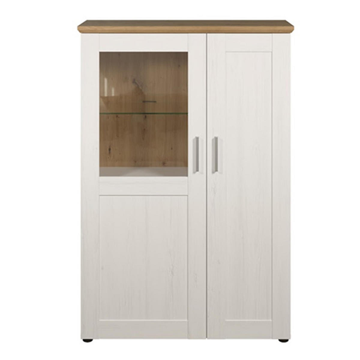 VITRINE Shade Pinienfarben - Pinienfarben, Holzwerkstoff (95/140/38cm) - Trendteam