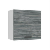 HÄNGESCHRANK SG 60 cm, mit 1 Tür, Glamour Wood - Grau, Holz (60/58/29.6cm) - B BELINI GROUP