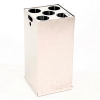 MÜLLEIMER Für Haiti Mit Hebedeckel & Pedaleimer 55 Liter Silber - Silberfarben, Metall (28/55.5/28cm) - PROREGAL