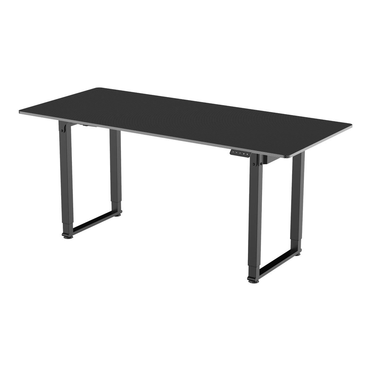 SCHREIBTISCH Kirkkonummi - Schwarz, Holzwerkstoff/Metall (180/80/72cm) - pro.tec