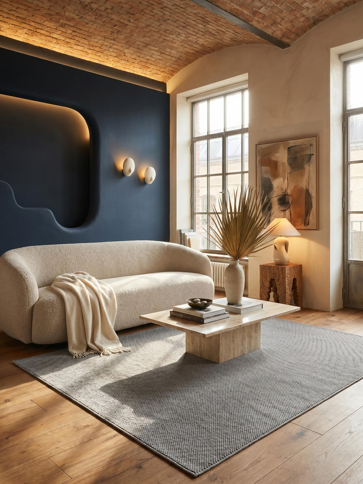 TEPPICH Flachgewebe LANGAU in Silber, meliert, 240 x 340 cm - Silberfarben, Textil (340/240cm) - KADIMA DESIGN