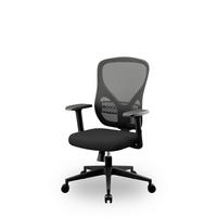 BÜROSTUHL ORBIT - Schwarz, Textil (52/109.5/47.5cm) - Jan Nowak