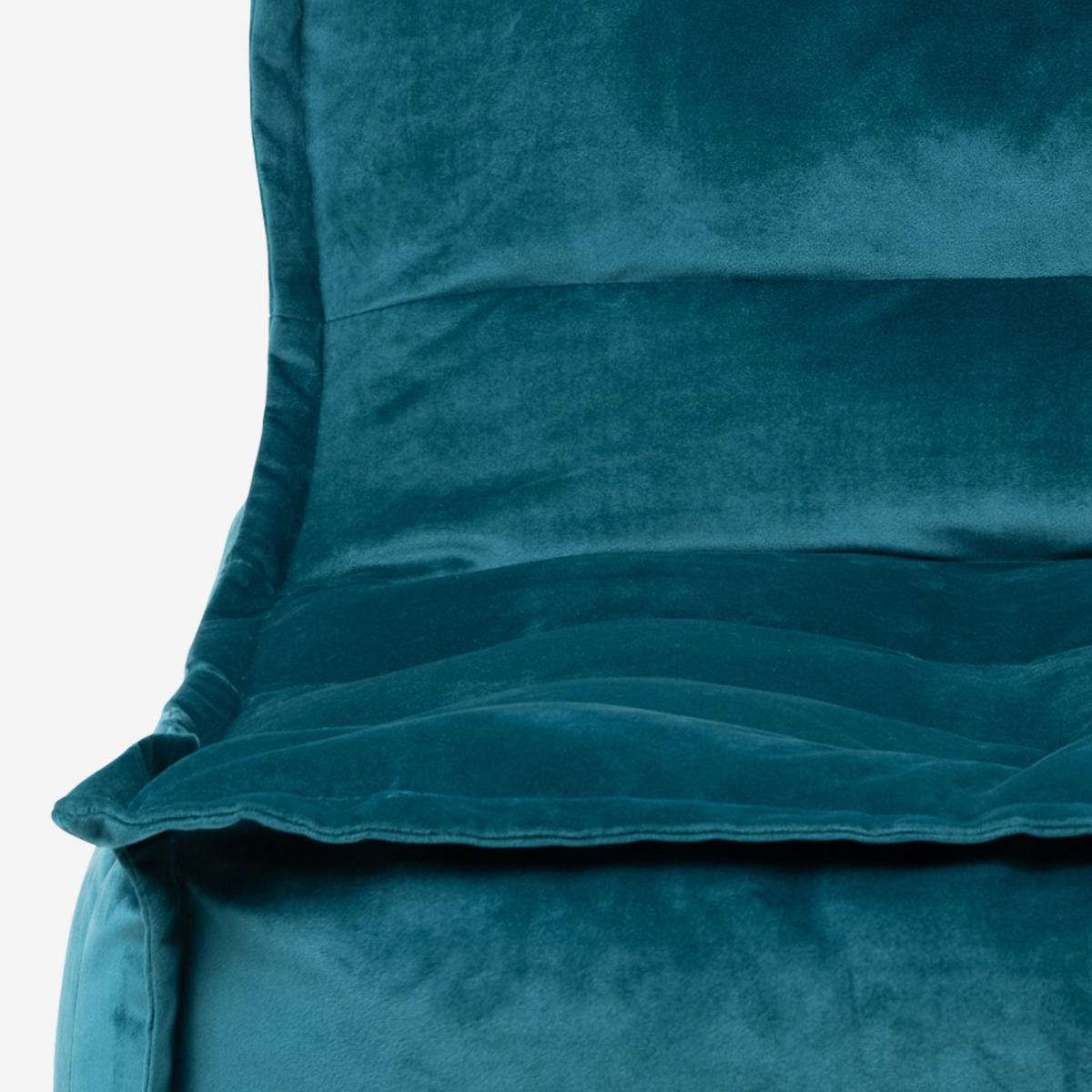 SITZSACK Lounger Skandi, Samt - Grün, Kunststoff (79/68/90cm) - icon