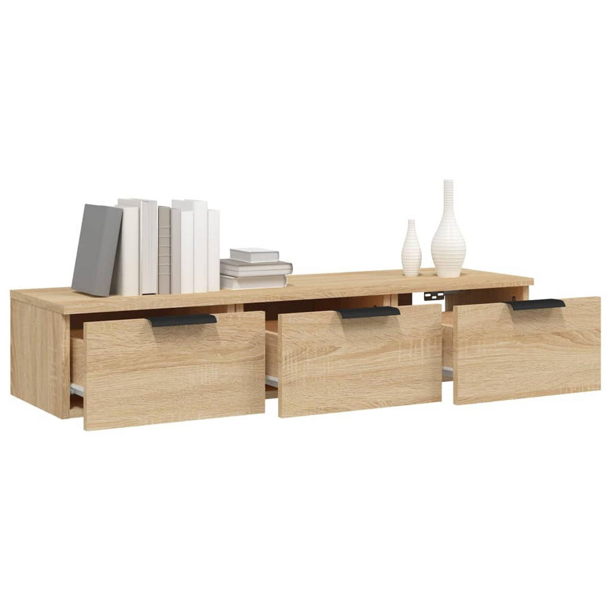 WANDSCHRANK Sonoma-Eiche 102x30x20 cm Holzwerkstoff - Braun, Holzwerkstoff (102/20/30cm)