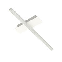 LED-DECKENLEUCHTE - Weiß, Metall (2/50/2cm) - Lumicom