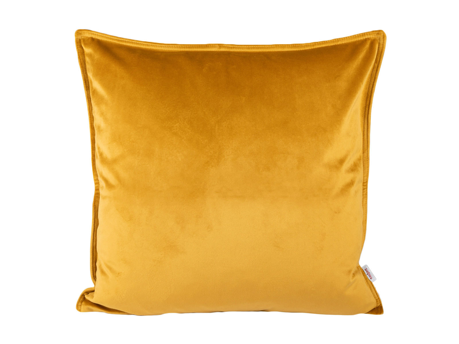 KISSENHÜLLE Samt&Sonders curry-senf 60/60 cm - Currygelb, Textil (60/60cm) - beties Heimtextil