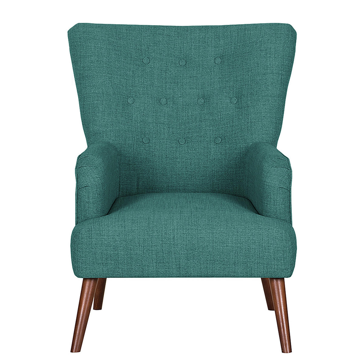 SESSEL - Webstoff - Petrol, Textil (80/98/86cm) - home24