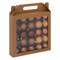CHRISTBAUMKUGELN 25er-Set Ø 6 cm - Braun, Kunststoff (6/7.2/6cm) - Atmosphera Createur d´interieur