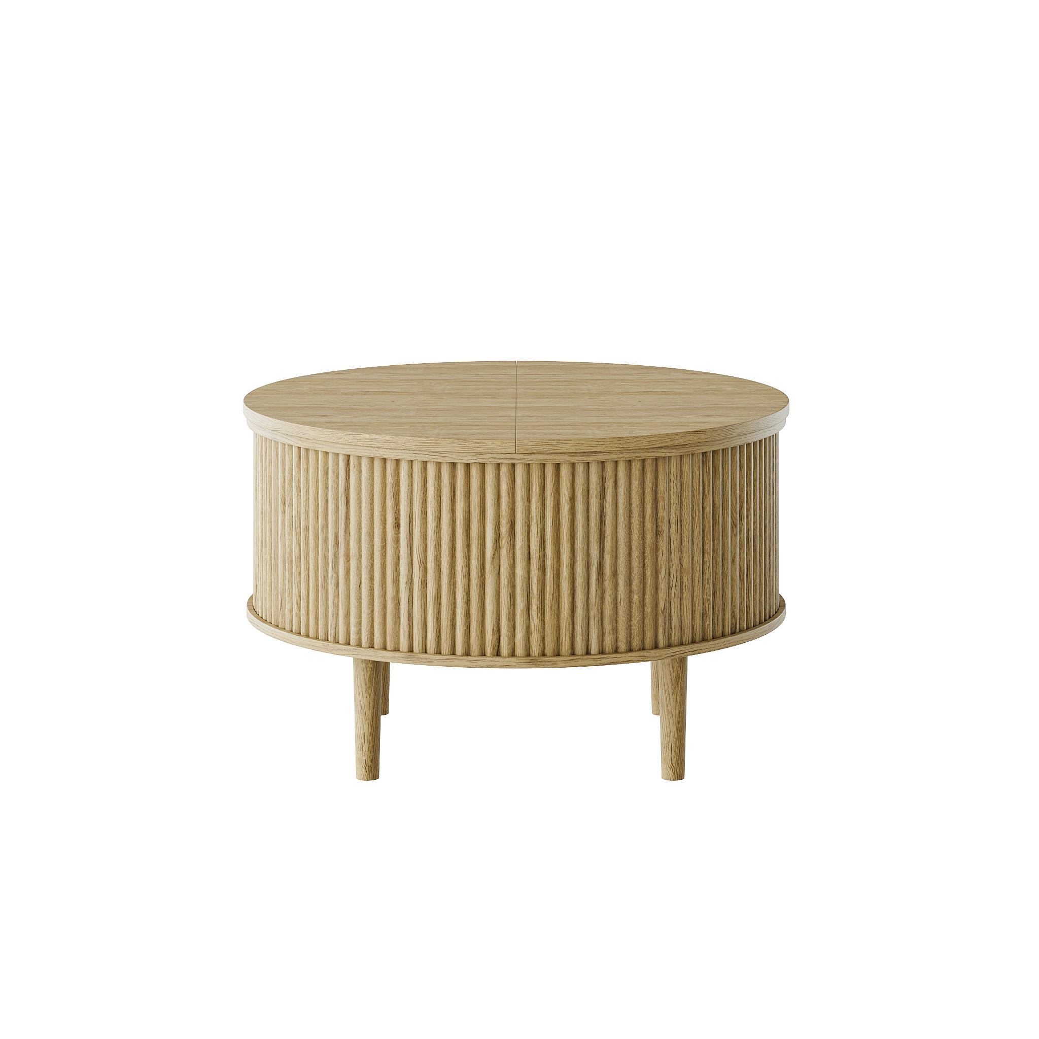XXXLutz Couchtisch Natur 80x51.5x80 cm