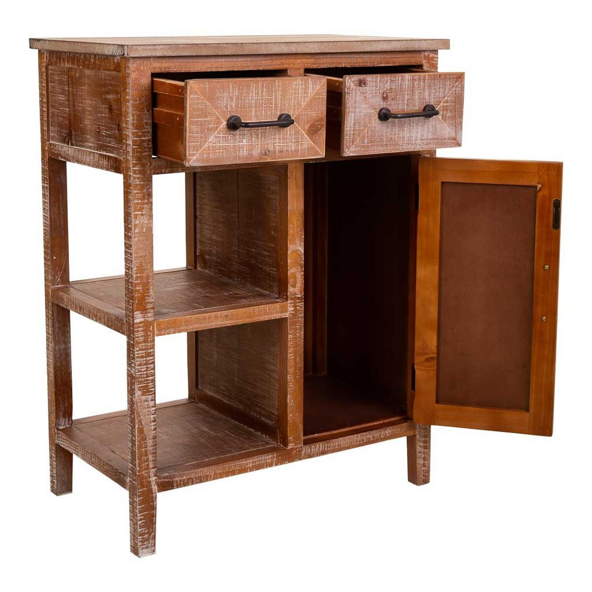 KONSOLENTISCH aus Holz, braun, 67x37x82cm - Braun, Holz (82/63/37cm) - Wanderlust