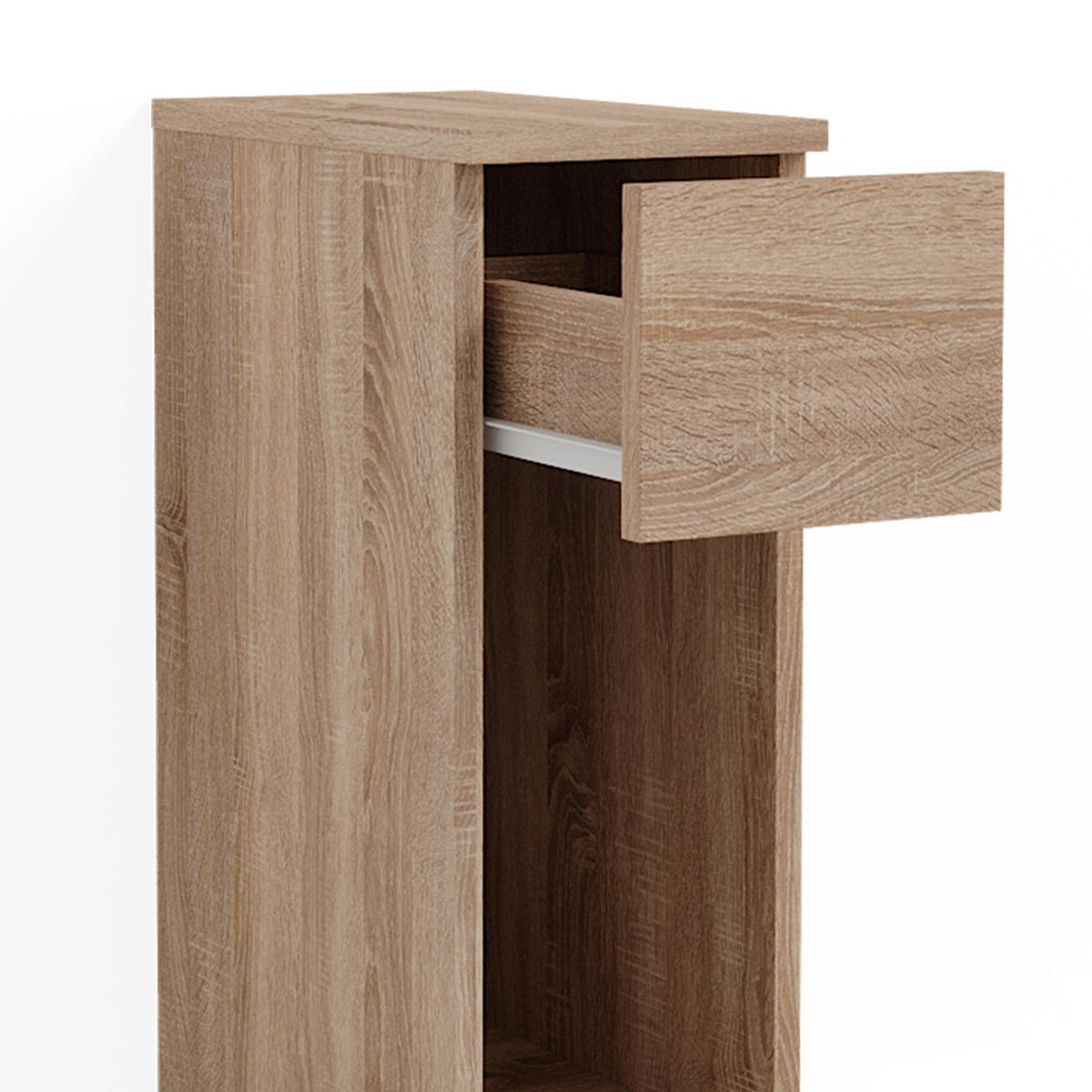 NACHTTISCH Enton Sonoma 20 x 59.5 cm - Sonoma Eiche, Holzwerkstoff (20/59.5/35cm) - Vicco