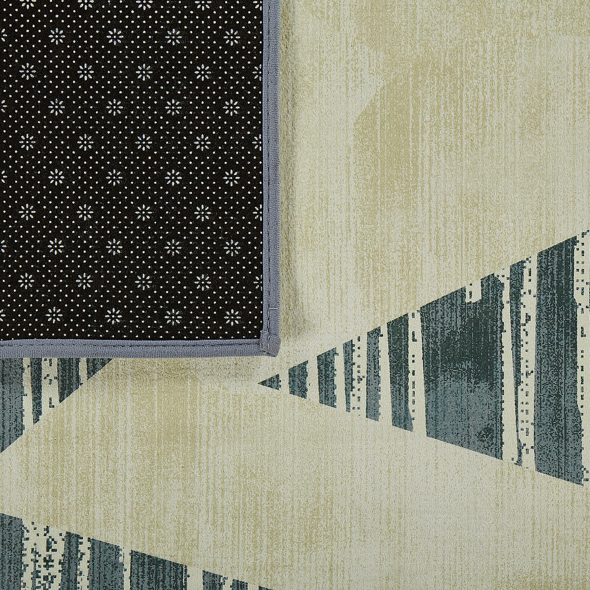 KURZFLOR-TEPPICH Yayla 200/140 cm - Grau, Kunststoff (140/200cm) - Beliani