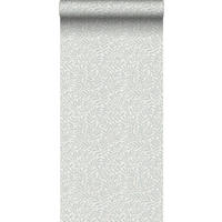 TAPETE Blätter im skandinavischen Stil 53 cm x 10 m - Blau, Papier (53/1000cm) - Sanders & Sanders