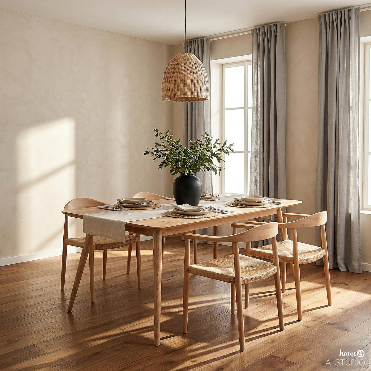ESSTISCH - Massivholz - Eichefarben, Holz (90/180/75cm) - home24