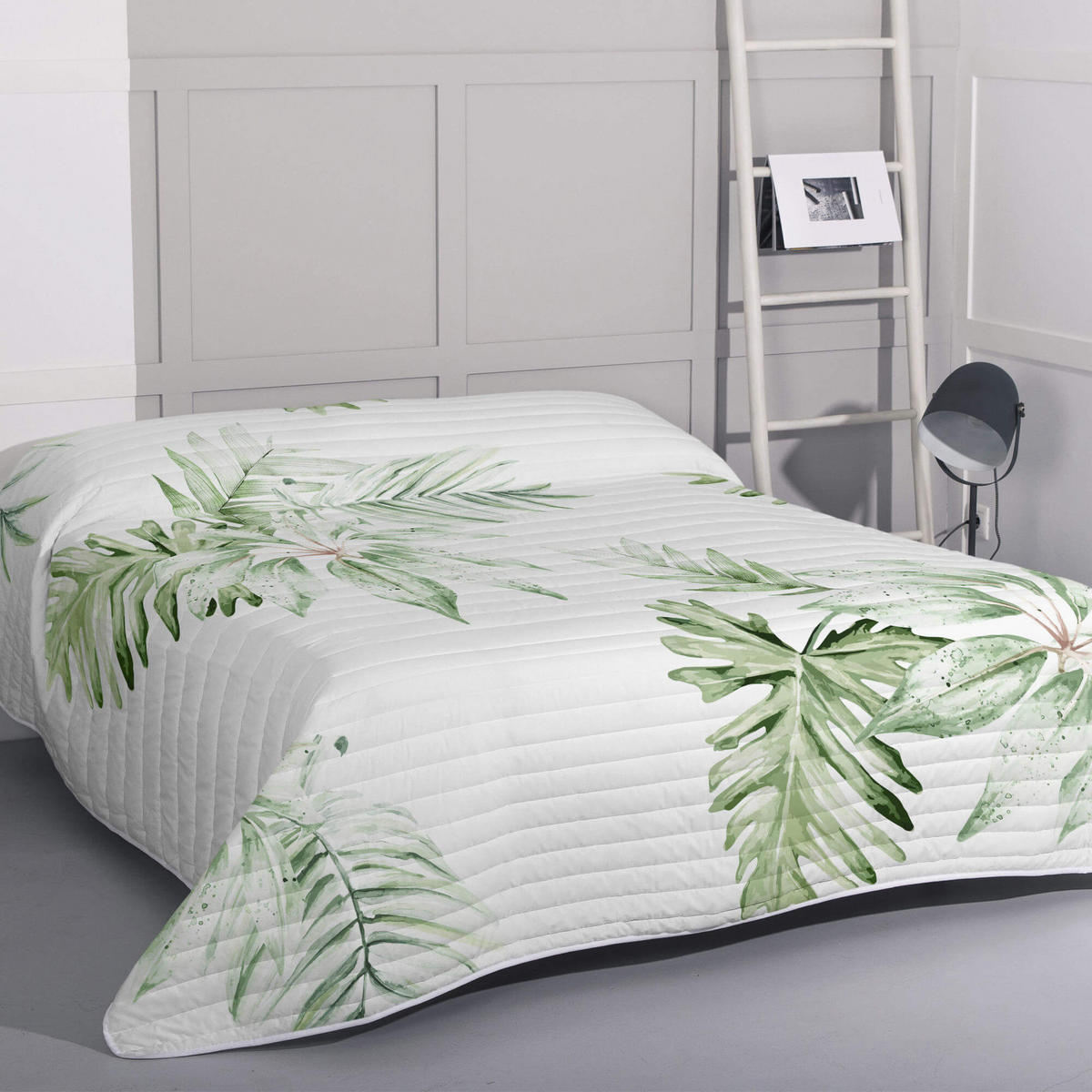 TAGESDECKE delicate 240x260 cm (bett 135/140/150) mehrfarbig - Multicolor, Textil (240/260cm) - Happy Friday
