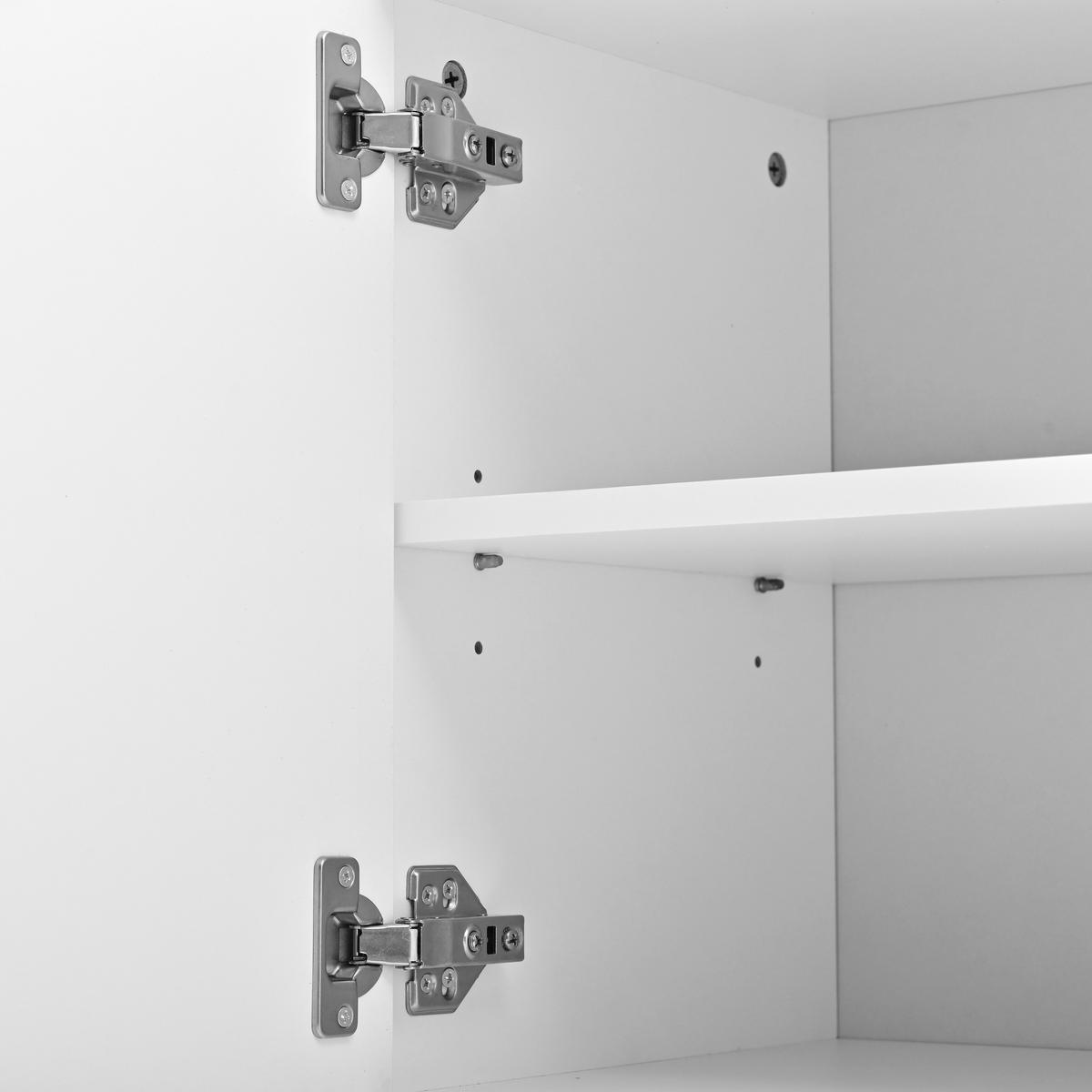 GARDEROBESET Schuhschrank Flur Garderobenwand Modern - Weiß, Holzwerkstoff (70/180/35cm) - FLIEKS
