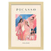 POSTER Picasso Sammlungs42 A3 Rahmen Aus Hellem Holz - Beige, Papier (29.7/5/42cm) - Nacnic