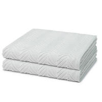 DUSCHTUCH Sensual Skin Zopf 2er-Set - Grau, Textil (75/140cm) - Ross