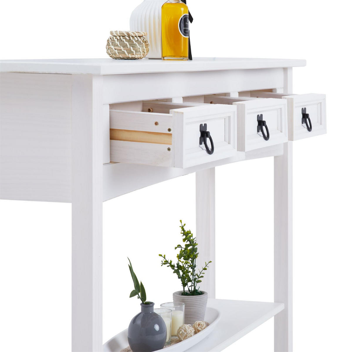 KONSOLENTISCH RURAL - Weiß, Holz (32/122/73cm) - CARO-Möbel