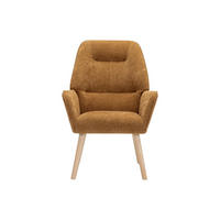 SESSEL mit gerader Rückenlehne - 1 Person - Stoff - Camel - - Hellbraun, Textil (62/92/71cm) - Vente-Unique