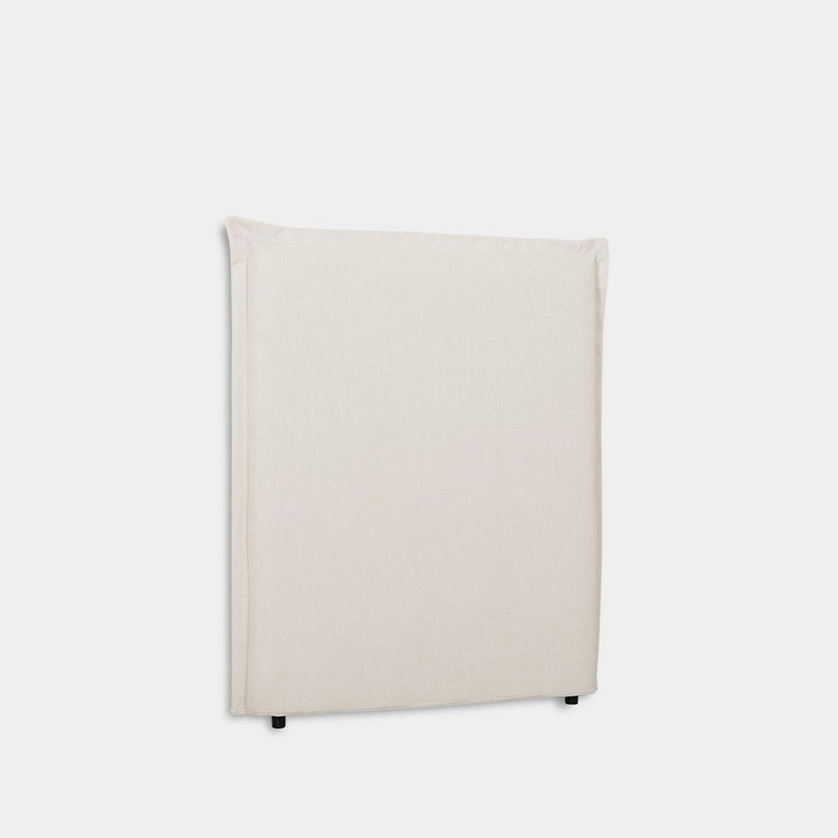 CABECERO INDIVIDUAL Louise Beige 107 cm x 120 cm - Beige, Textil (107/7cm) - Klast Home