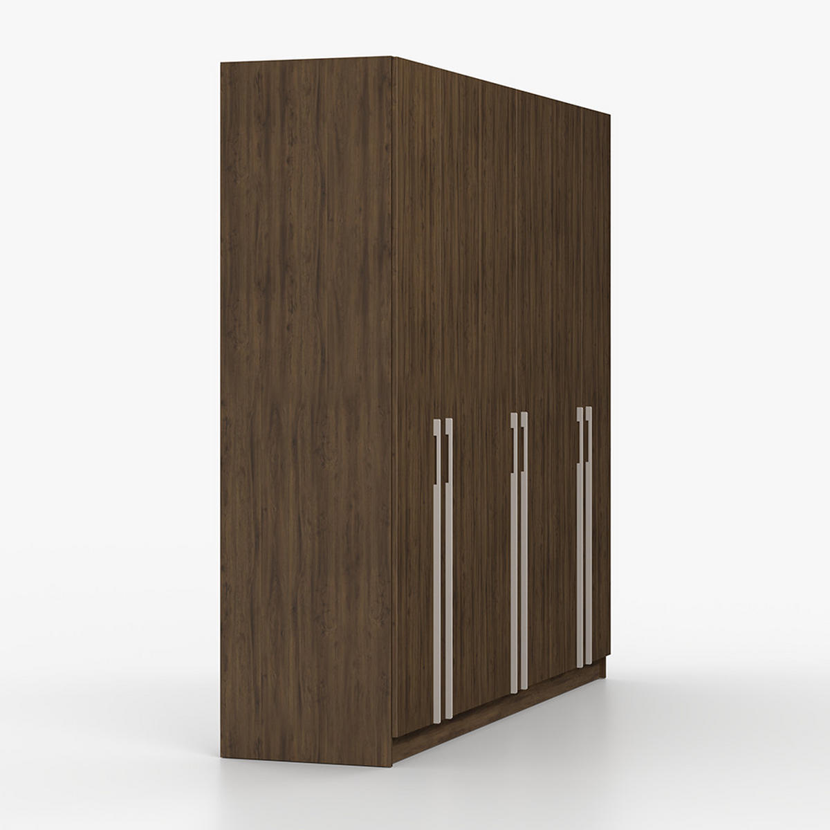 DREHTÜRENSCHRANK ROSA III 6D 230/210/55 cm 6-türig Nussbaum - Kaschmir/Nussbaumfarben, Holz/Holzwerkstoff (230/210/55cm) - imoebel24