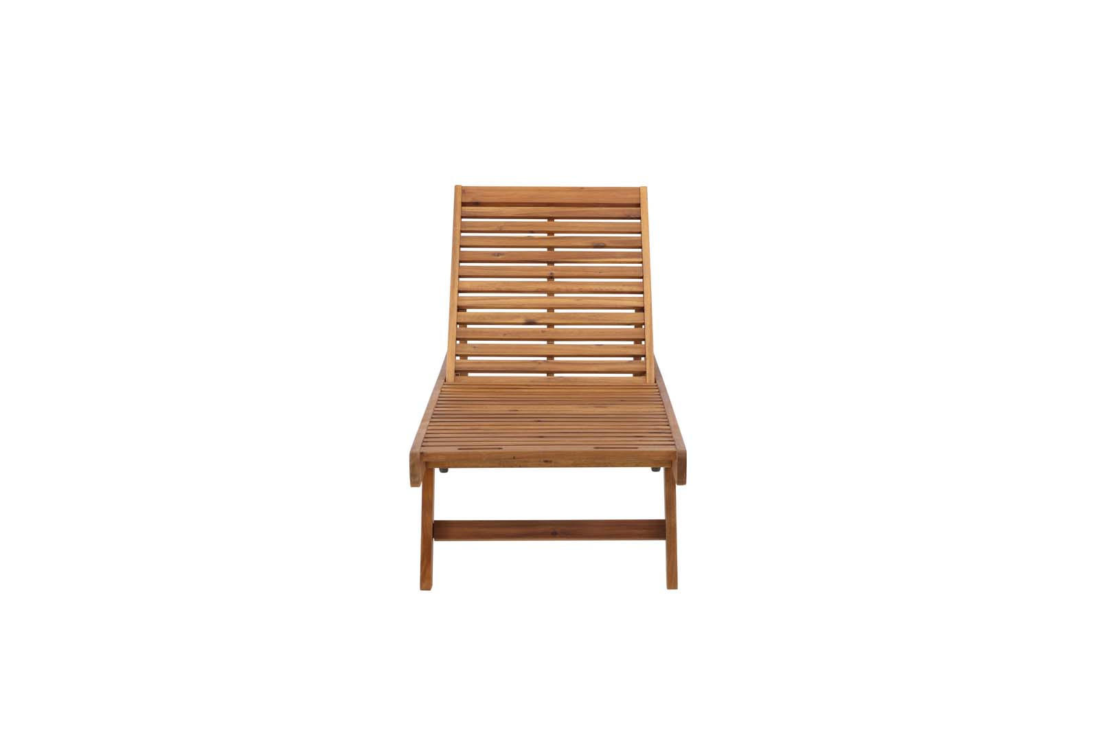 SONNENLIEGE natur - Naturfarben, Holzwerkstoff (200/35/63cm) - ebuy24