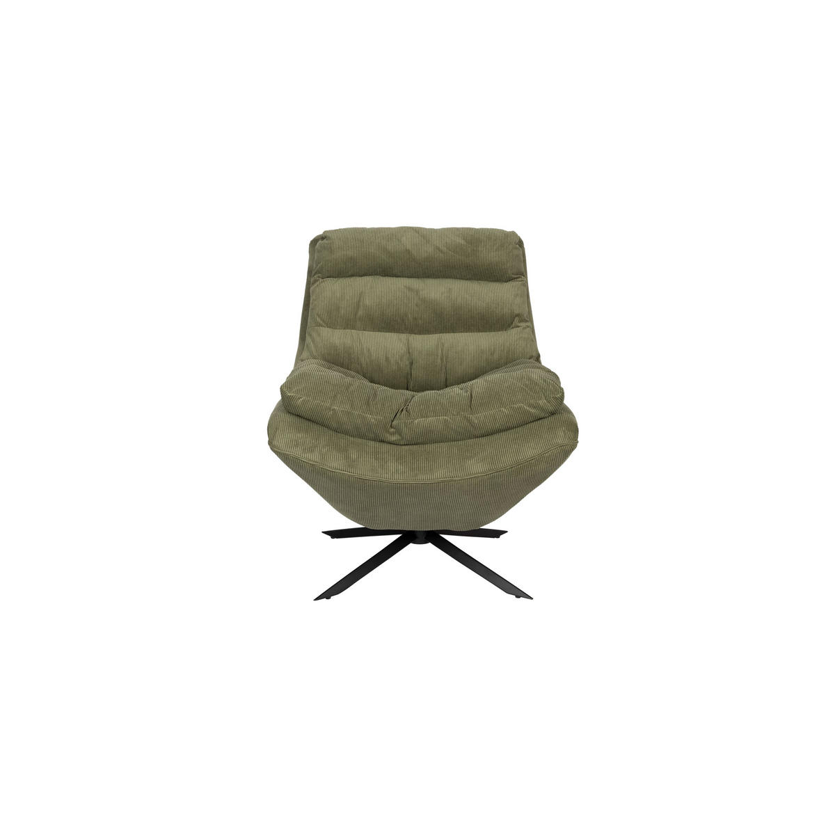 SESSEL Vince Grün - Grün, Textil (69/82/81cm) - Dutchbone