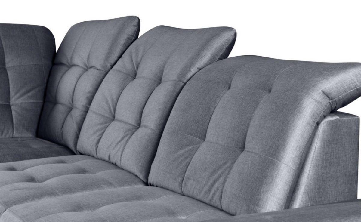 ECKSOFA Grau BON Links - Grau, Textil (263/200cm) - Sepro Meble