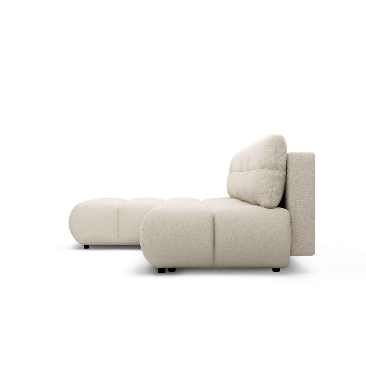 ECKSOFA Milorya Multicolor - Multicolor, Textil (230/90/170cm) - Pillovely