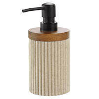 SEIFENSPENDER Niagara 8/8/17 cm - Beige, Kunststoff (8/17/8cm) - Douceur d´intérieur